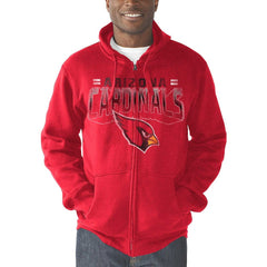 Arizona Cardinals G-III Sports by Carl Banks Perfect Season Full-Zip Hoodie Cardinal - NFL