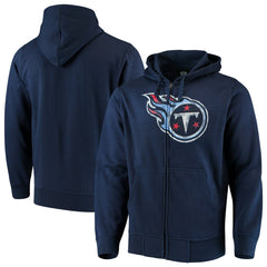 Tennessee Titans G-III Sports by Carl Banks Primary Logo Full-Zip Hoodie Navy - NFL