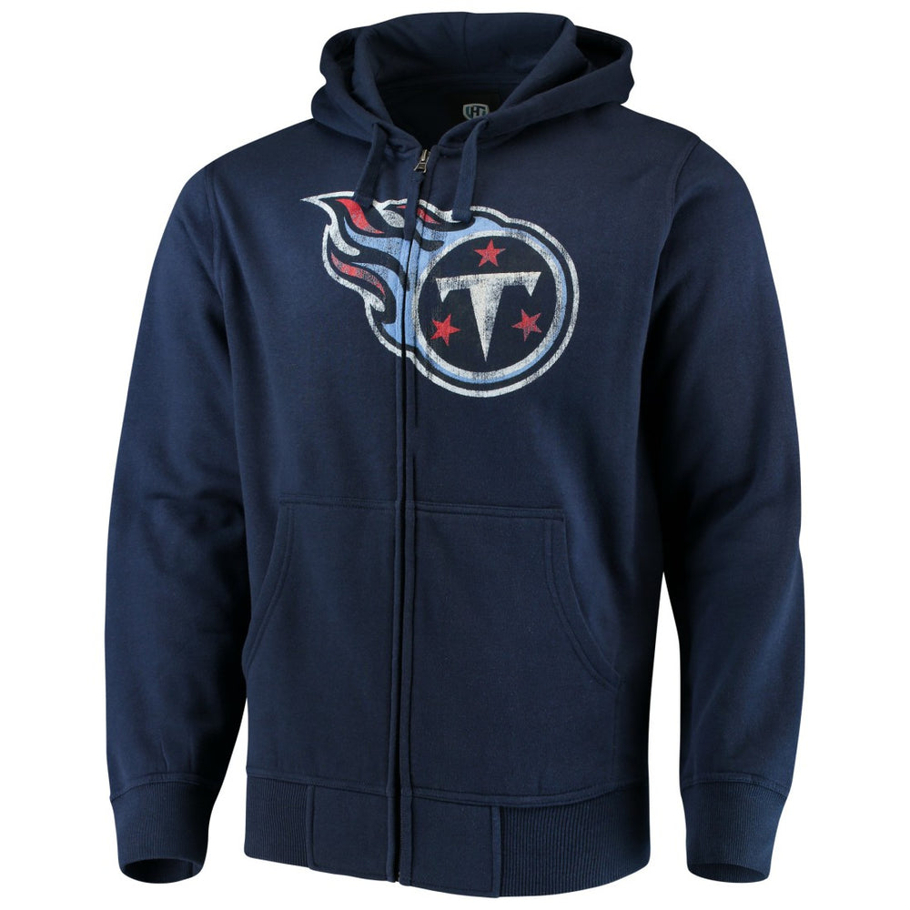 Tennessee Titans G-III Sports by Carl Banks Primary Logo Full-Zip Hoodie Navy - NFL
