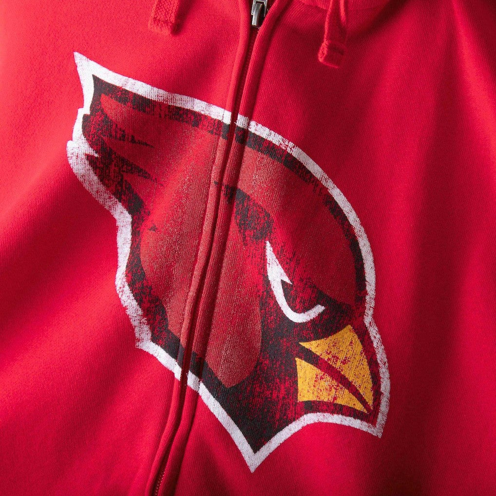 Arizona Cardinals G-III Sports by Carl Banks Primary Logo Full-Zip Hoodie Cardinal - NFL
