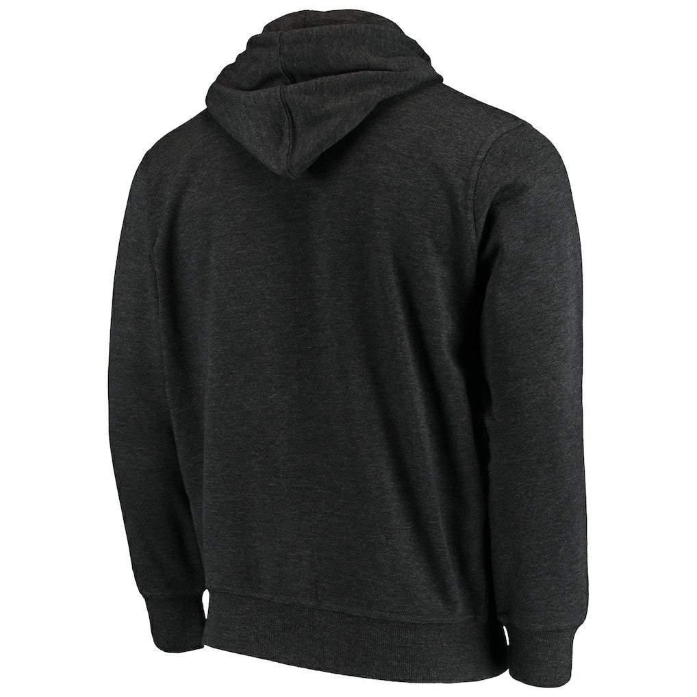 Cleveland Browns G-III Sports by Carl Banks Primary Logo Full-Zip Hoodie Charcoal - NFL