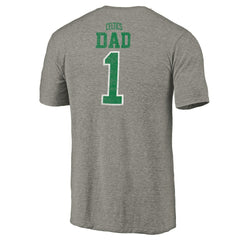 NBA - Boston Celtics Greatest Dad Tri-Blend T-Shirt - Gray