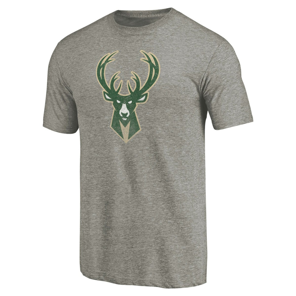 NBA - Milwaukee Bucks Greatest Dad Tri-Blend T-Shirt - Gray