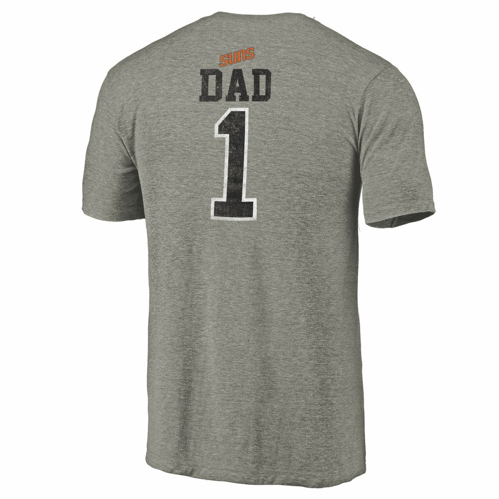 NBA - Phoenix Suns Greatest Dad Tri-Blend T-Shirt - Gray