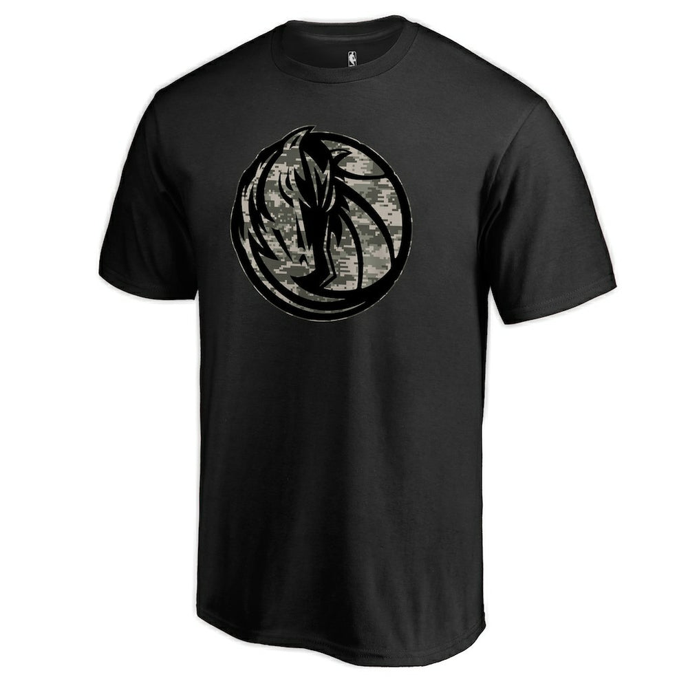 NBA - Dallas Mavericks Cloak Camo T-Shirt - Black
