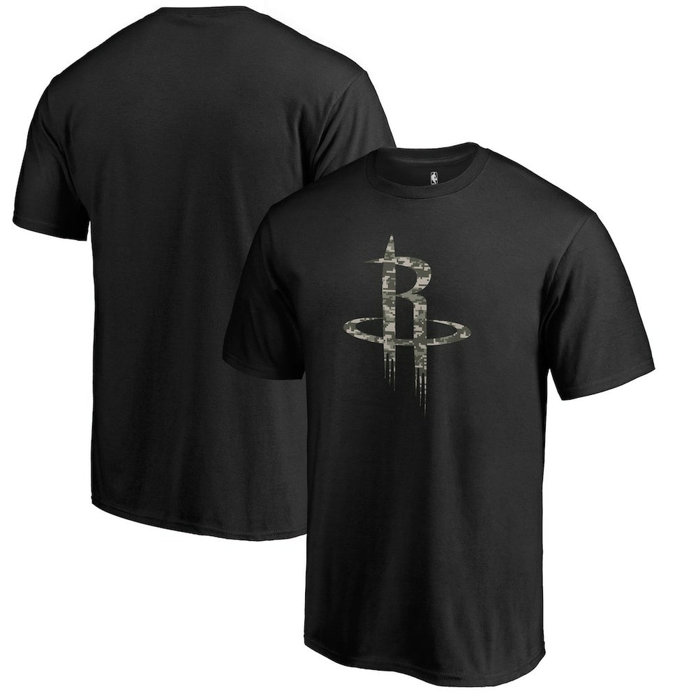 NBA - Houston Rockets Cloak Camo T-Shirt - Black