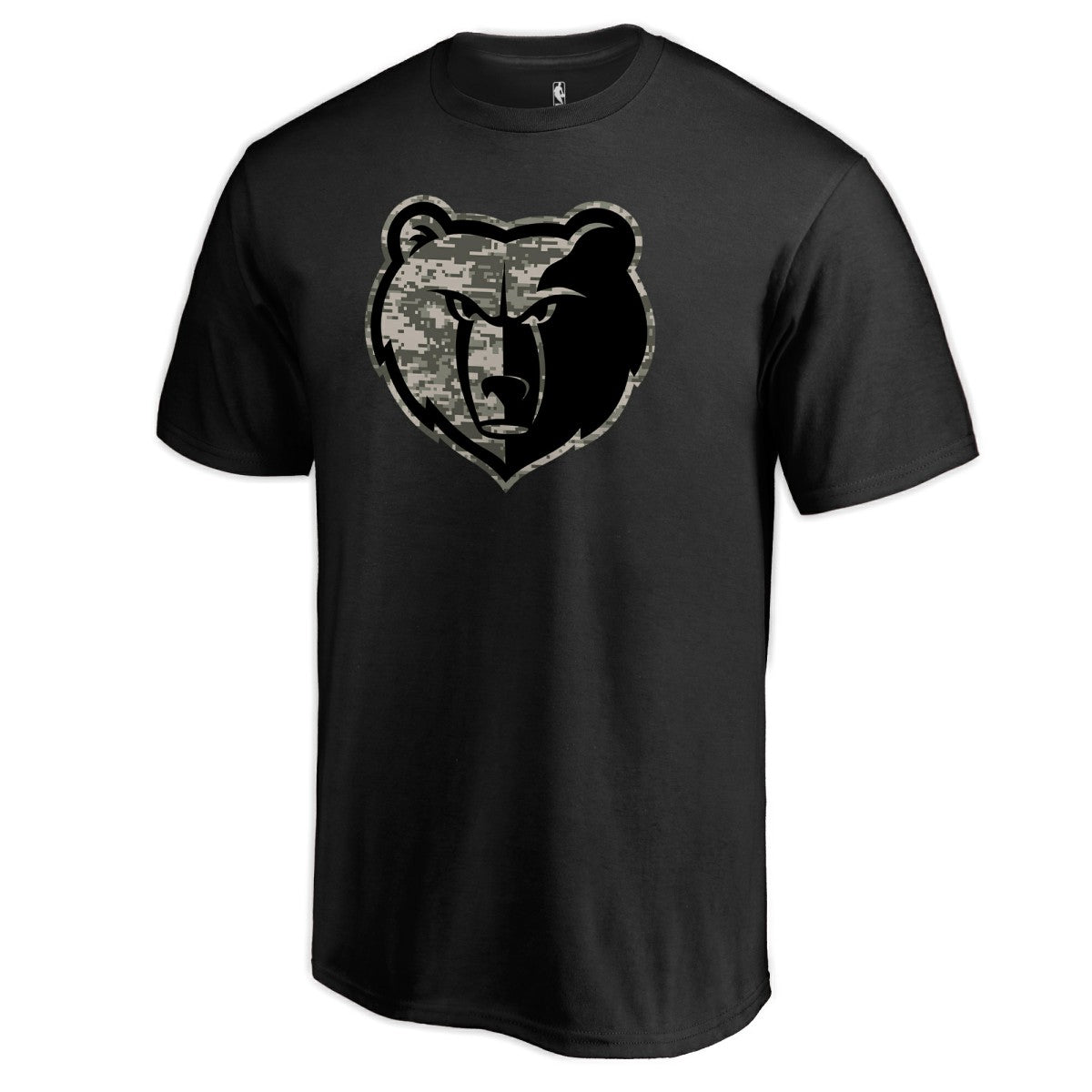 NBA - Memphis Grizzlies Camo Collection Cloak T-Shirt - Black