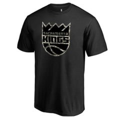 NBA - Sacramento Kings Cloak Camo T-Shirt - Black