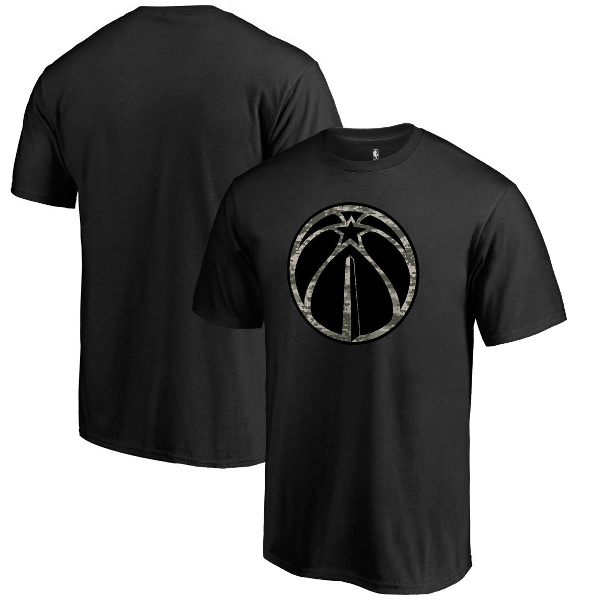 NBA - Washington Wizards Cloak Camo T-Shirt - Black