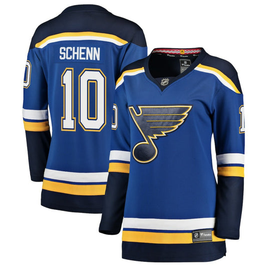 Brayden Schenn St. Louis Blues Fanatics Women's Breakaway Player Jersey - Blue | NHL Jerseys