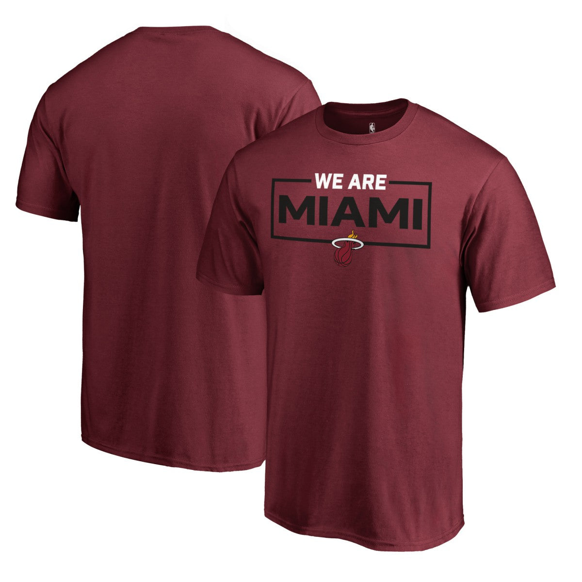 NBA - Miami Heat We Are Iconic Collection T-Shirt - Red