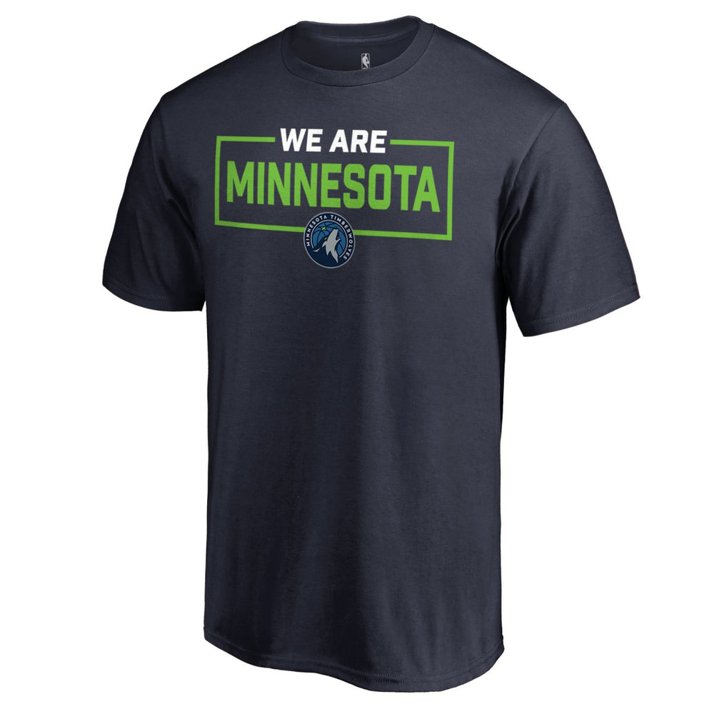 NBA - Minnesota Timberwolves We Are Iconic Collection T-Shirt - Navy