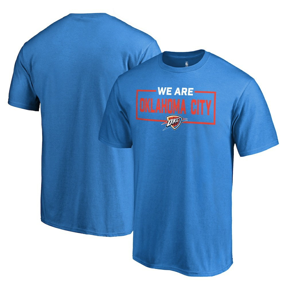 NBA - Oklahoma City Thunder We Are Iconic Collection T-Shirt - Blue