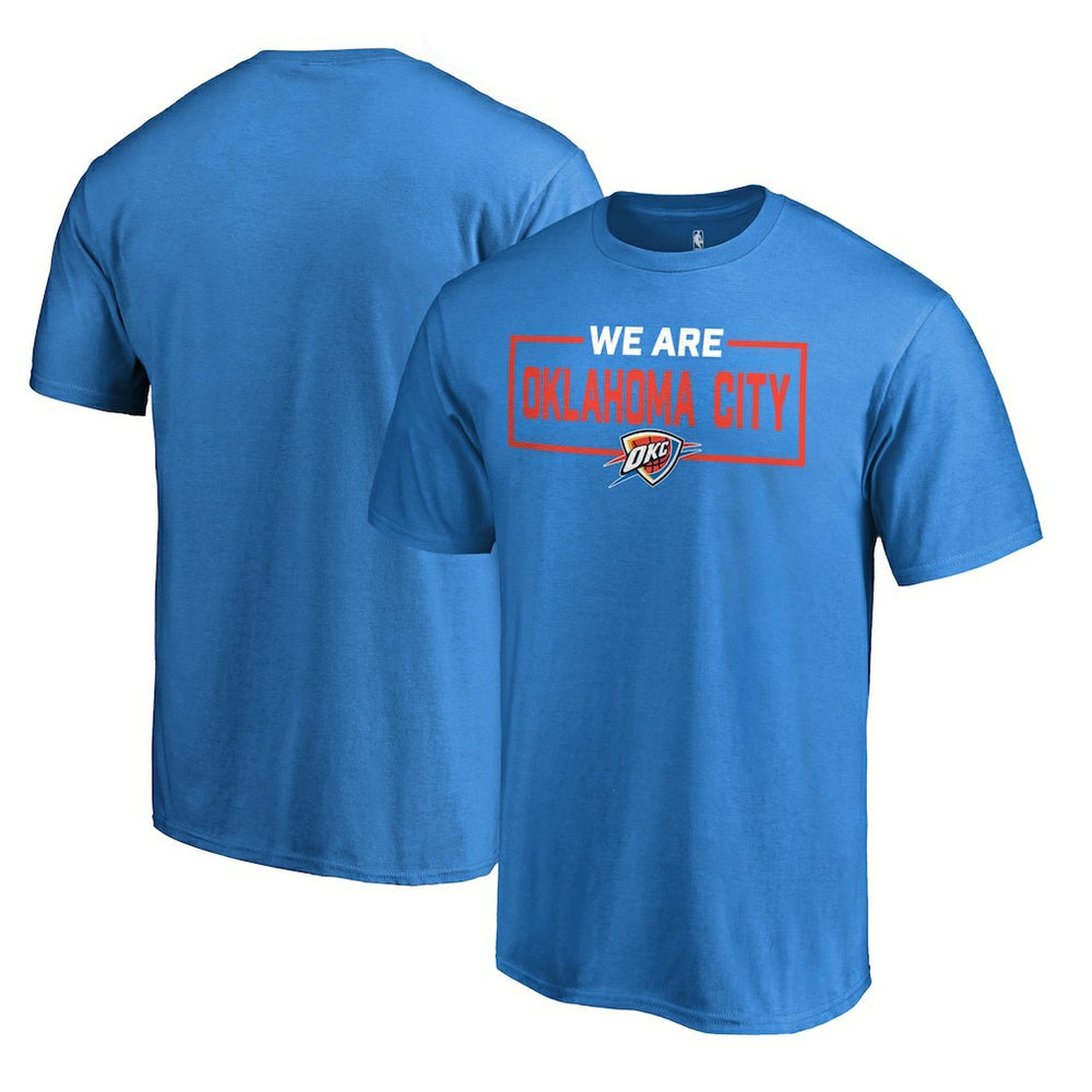 NBA - Oklahoma City Thunder We Are Iconic Collection T-Shirt - Blue