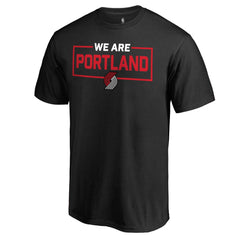 NBA - Portland Trail Blazers We Are Iconic Collection T-Shirt - Black