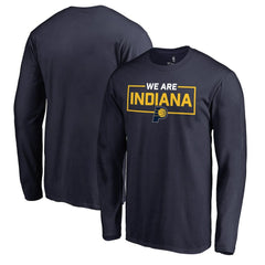 NBA - Indiana Pacers We Are Iconic Collection Long Sleeve T-Shirt - Navy