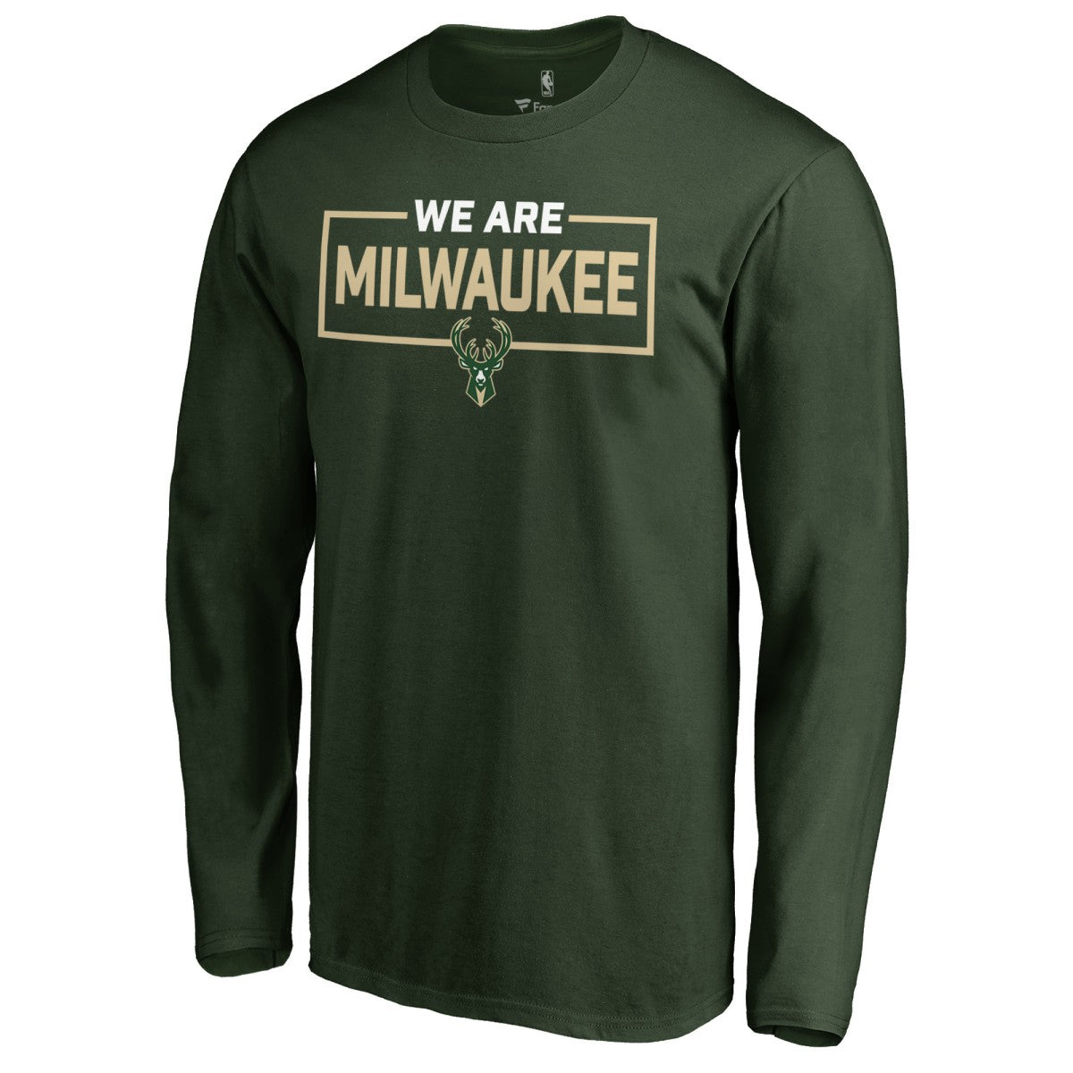 NBA - Milwaukee Bucks We Are Iconic Collection Long Sleeve T-Shirt - Green