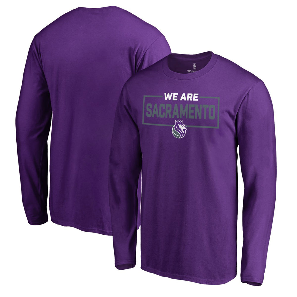 NBA - Sacramento Kings We Are Iconic Collection Long Sleeve T-Shirt - Purple