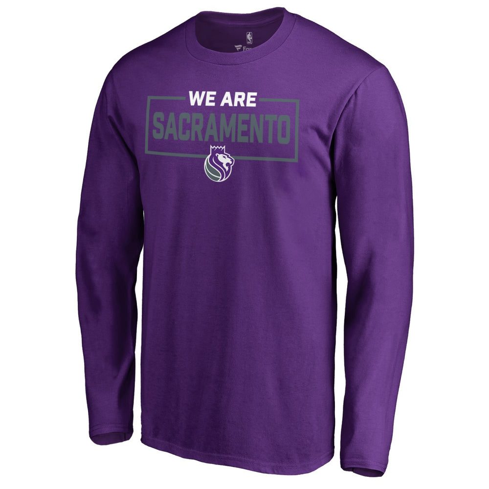 NBA - Sacramento Kings We Are Iconic Collection Long Sleeve T-Shirt - Purple