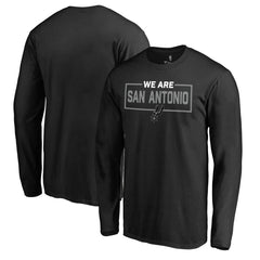 NBA - San Antonio Spurs We Are Iconic Collection Long Sleeve T-Shirt - Black