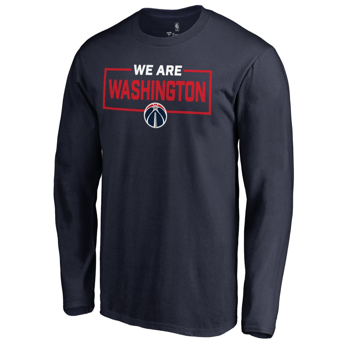 NBA - Washington Wizards We Are Iconic Collection Long Sleeve T-Shirt - Navy