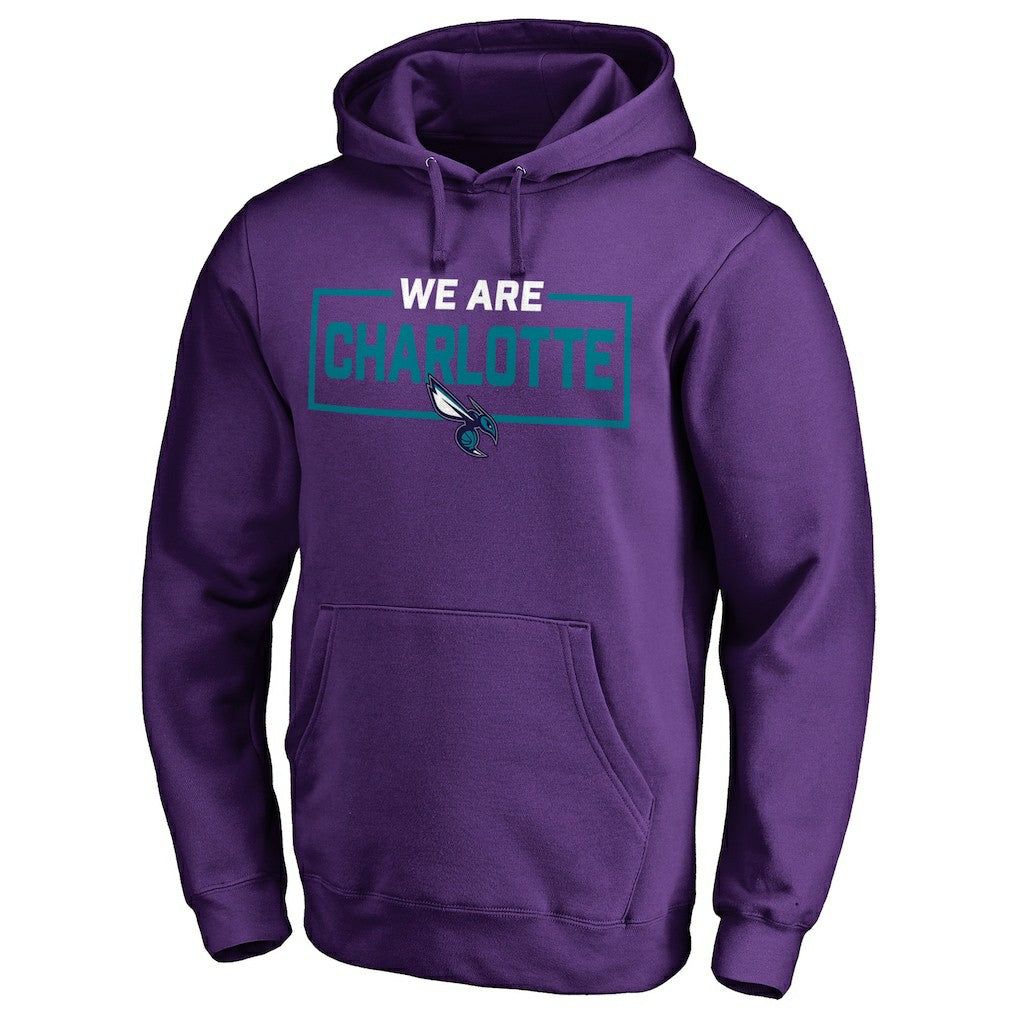 NBA - Charlotte Hornets We Are Iconic Collection Pullover Hoodie - Purple