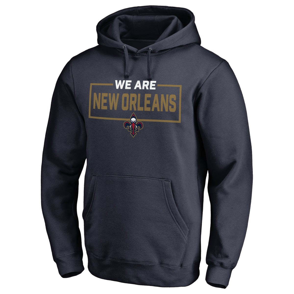NBA - New Orleans Pelicans We Are Iconic Collection Pullover Hoodie - Navy