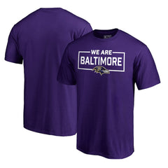 Baltimore Ravens We Are Icon T-Shirt Purple - NFL