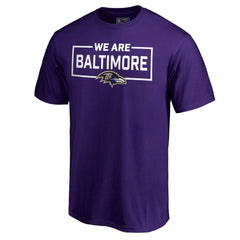 Baltimore Ravens We Are Icon T-Shirt Purple - NFL