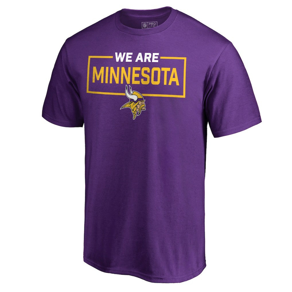 Minnesota Vikings We Are Icon T-Shirt Purple - NFL
