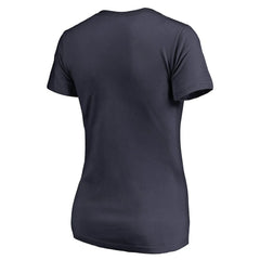 Chicago Bears Women's We Are Icon V-Neck T-Shirt Navy - NFL
