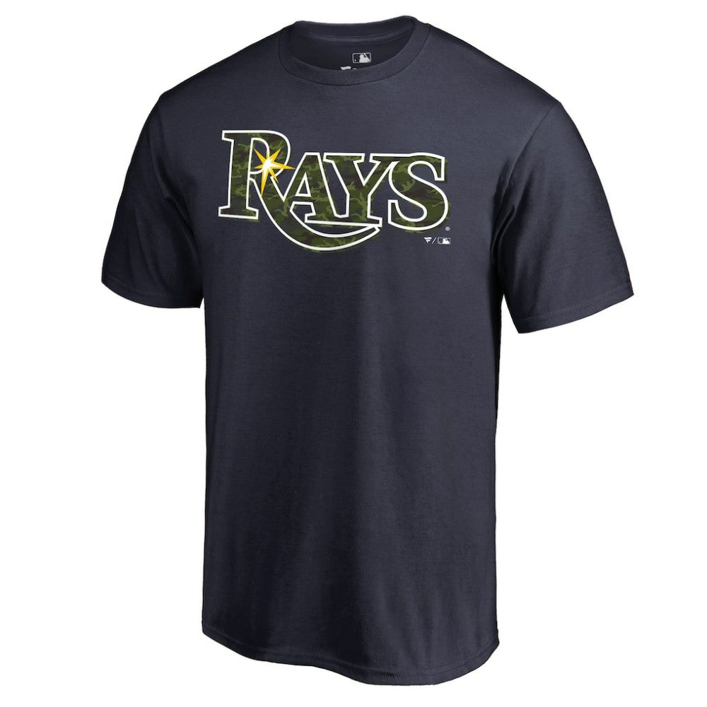 Tampa Bay Rays Armed Forces Wordmark T-Shirt On Sale