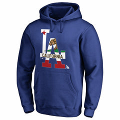 Los Angeles Dodgers Hometown Collection Cali Flag Pullover Hoodie Sale