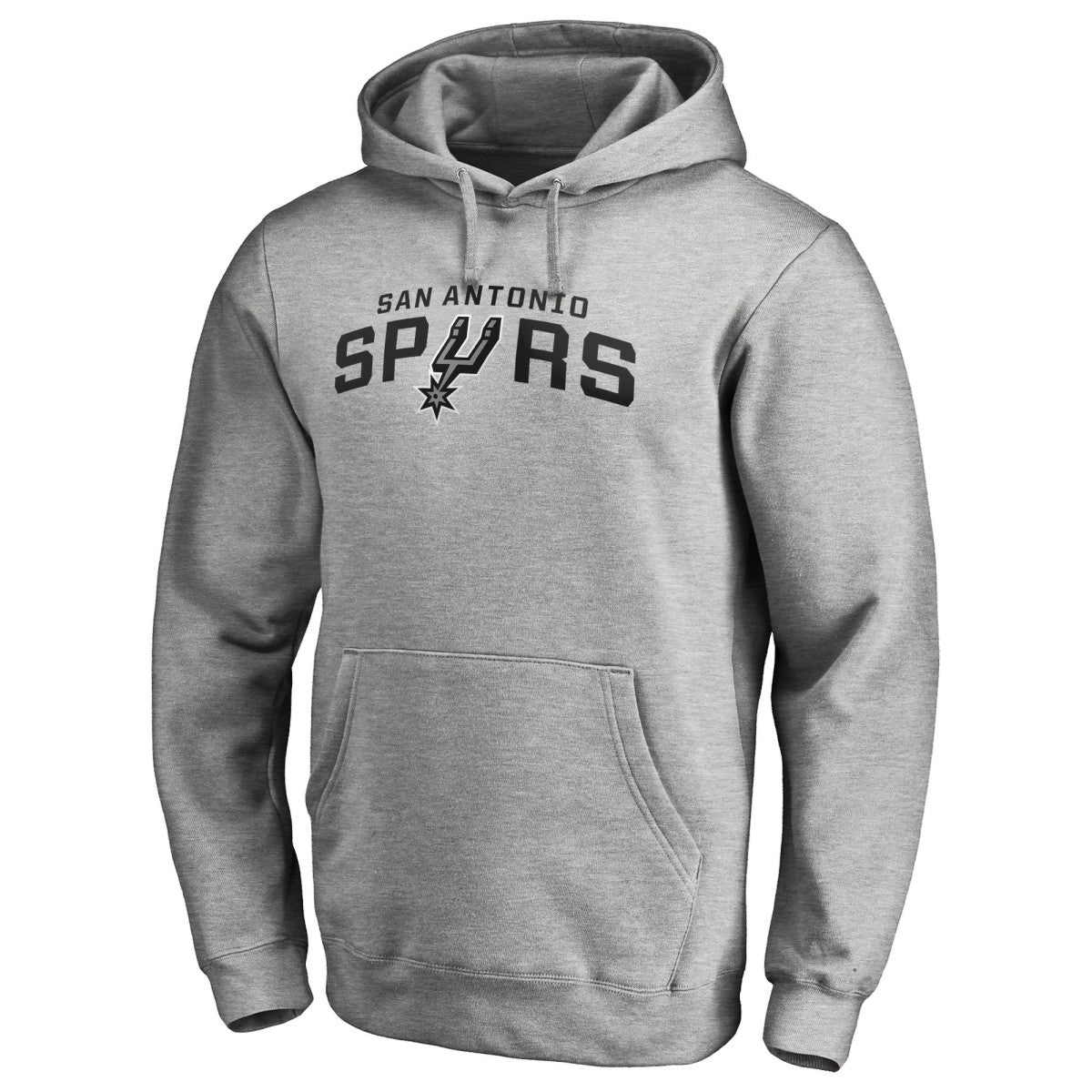 NBA - San Antonio Spurs Alternate Logo Pullover Hoodie - Heather Gray