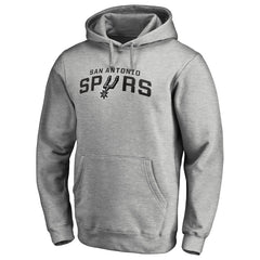 NBA - San Antonio Spurs Alternate Logo Pullover Hoodie - Heather Gray