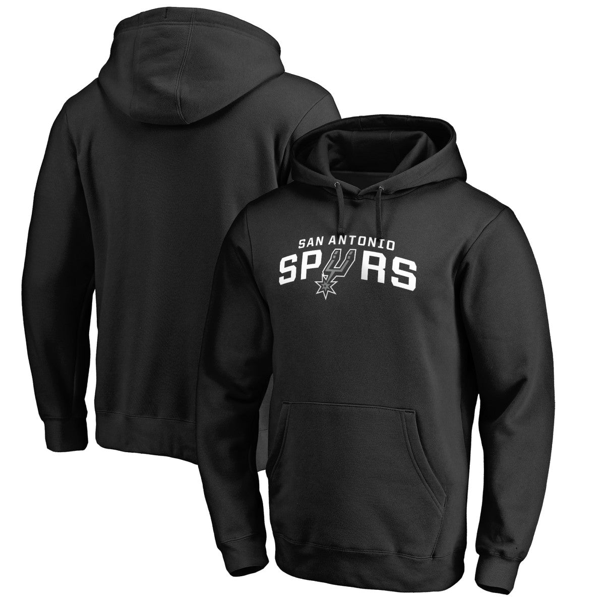 NBA - San Antonio Spurs Alternate Logo Pullover Hoodie - Black