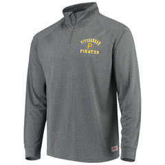 Pittsburgh Pirates Stitches Team Raglan Quarter-Zip Pullover Jacket Clearance