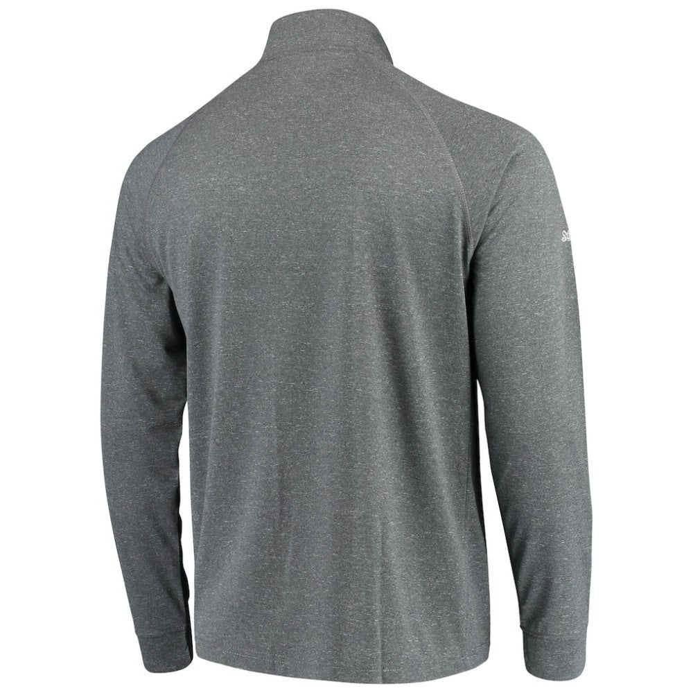 Pittsburgh Pirates Stitches Team Raglan Quarter-Zip Pullover Jacket Clearance