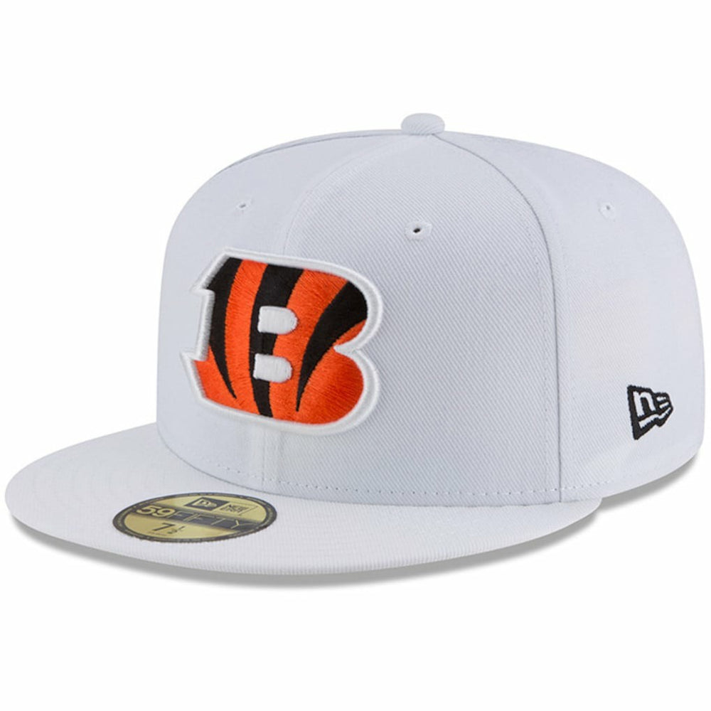 Cincinnati Bengals New Era Omaha 59FIFTY Fitted Hat White - NFL