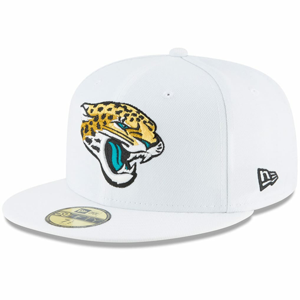 Jacksonville Jaguars New Era Omaha 59FIFTY Fitted Hat White - NFL