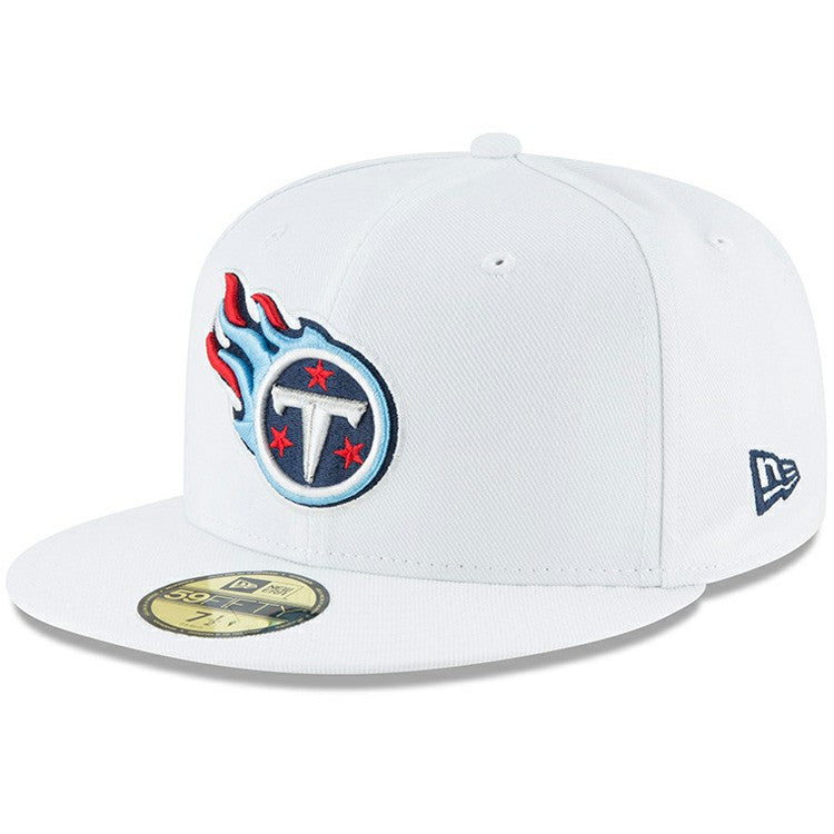 Tennessee Titans New Era Omaha 59FIFTY Fitted Hat White - NFL