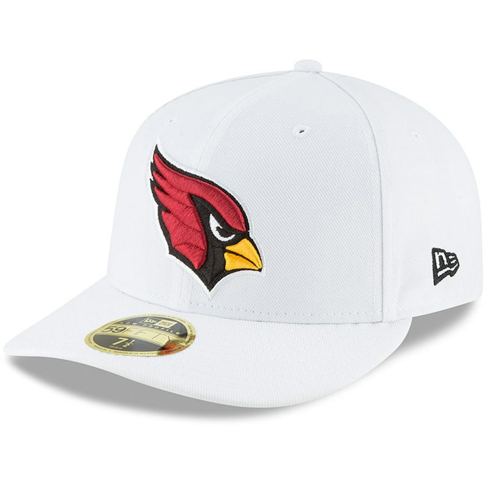 Arizona Cardinals New Era Omaha Low Profile 59FIFTY Fitted Hat White - NFL