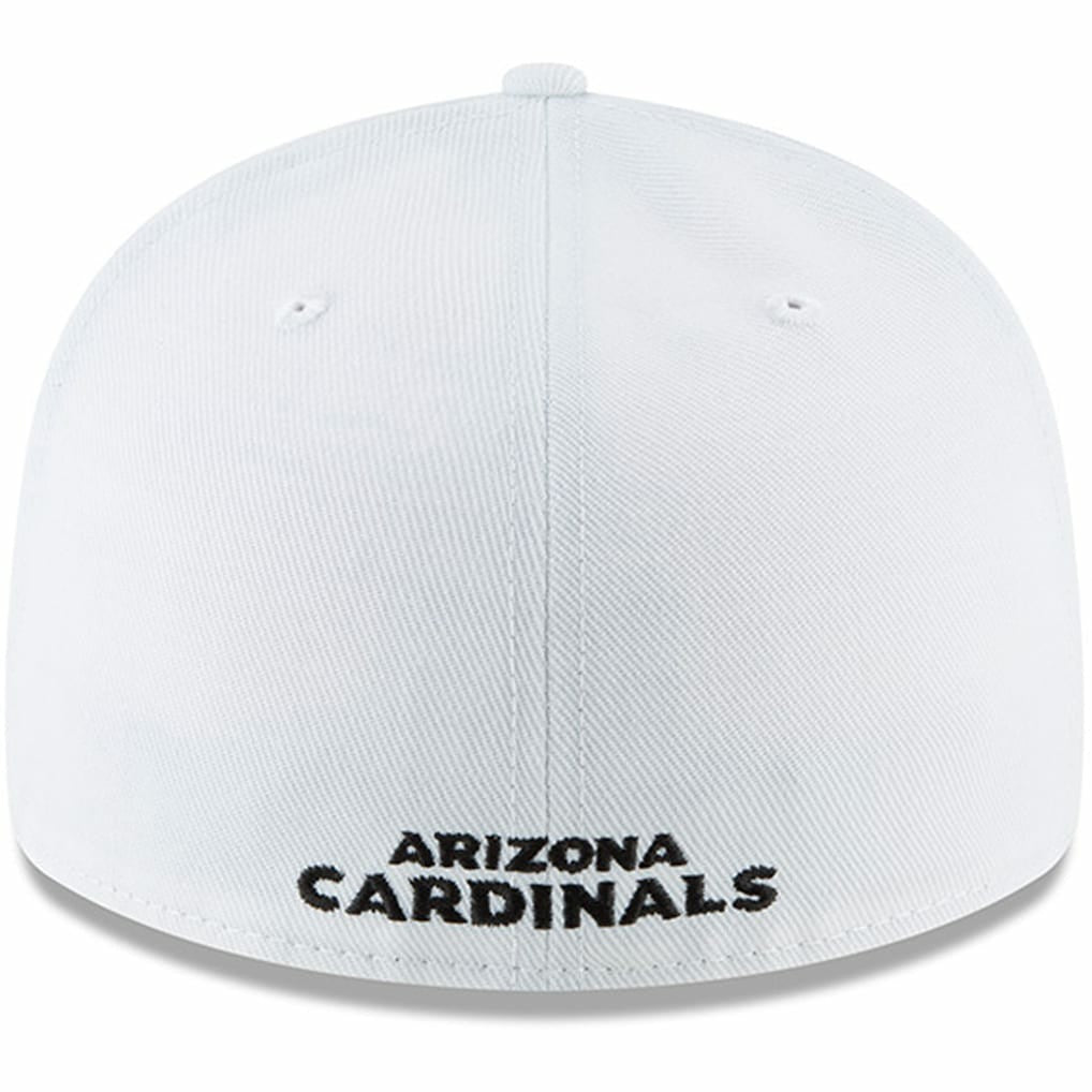 Arizona Cardinals New Era Omaha Low Profile 59FIFTY Fitted Hat White - NFL