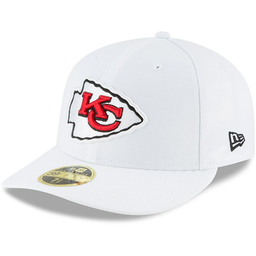 Kansas City Chiefs New Era Omaha Low Profile 59FIFTY Fitted Hat White - NFL