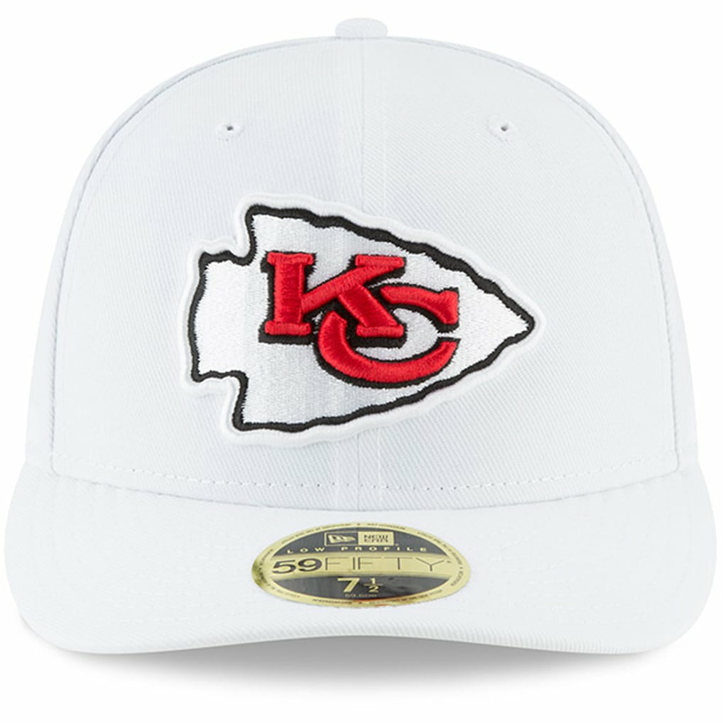 Kansas City Chiefs New Era Omaha Low Profile 59FIFTY Fitted Hat White - NFL