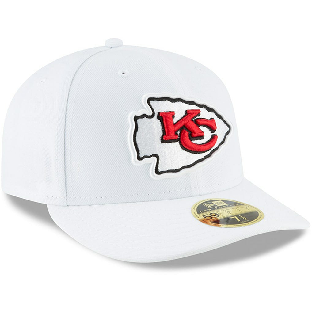 Kansas City Chiefs New Era Omaha Low Profile 59FIFTY Fitted Hat White - NFL
