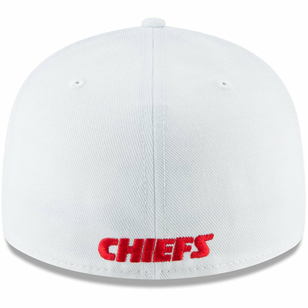 Kansas City Chiefs New Era Omaha Low Profile 59FIFTY Fitted Hat White - NFL