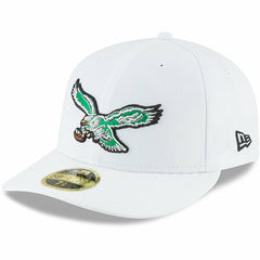 Philadelphia Eagles New Era Omaha Low Profile 59FIFTY Fitted Hat White - NFL