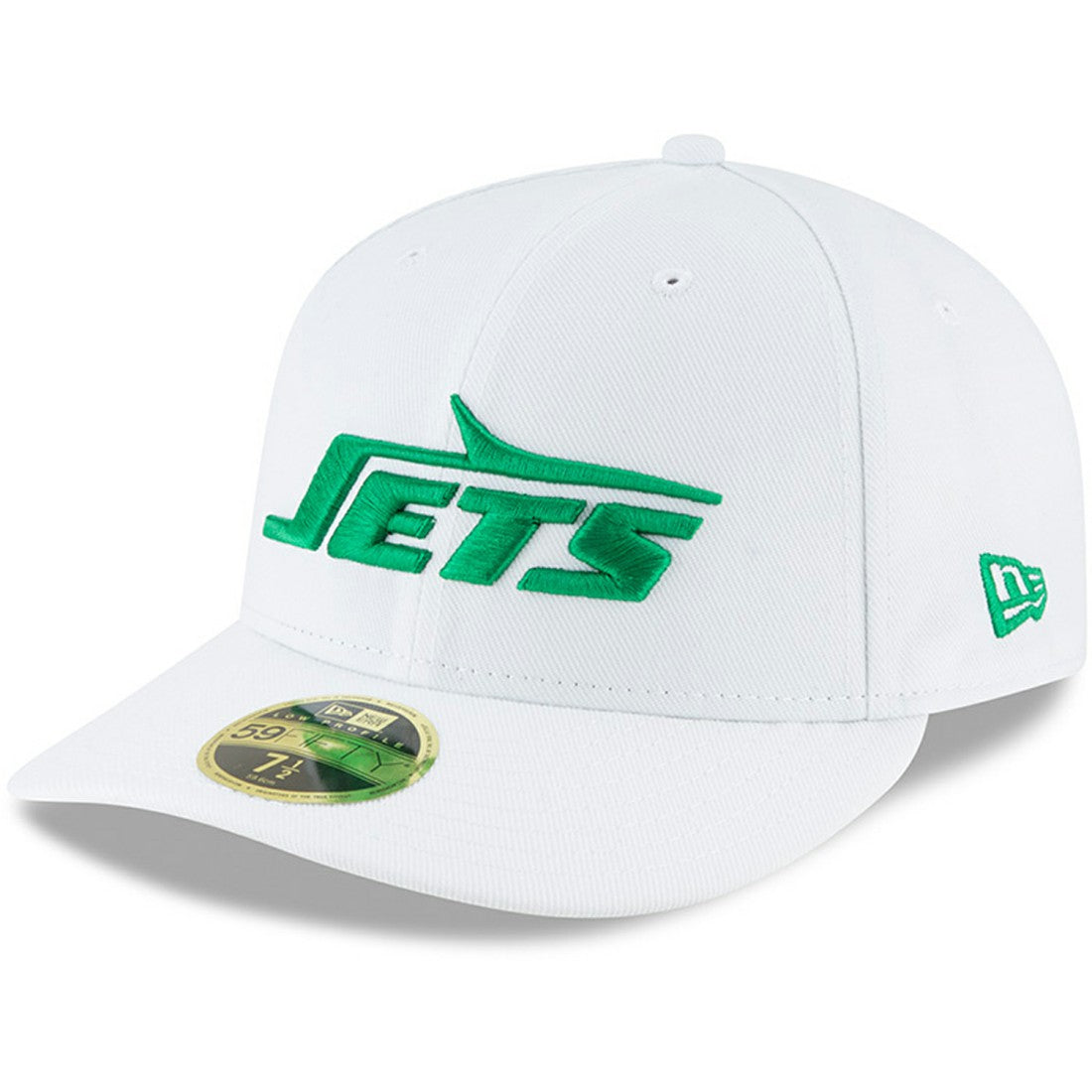 New York Jets New Era Omaha Low Profile 59FIFTY Fitted Hat White - NFL