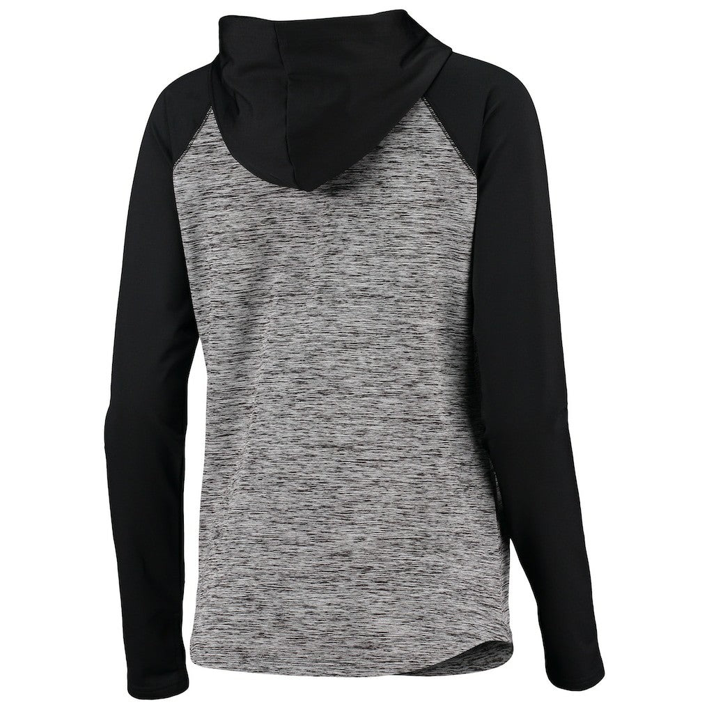 Carolina Panthers G-III 4Her by Carl Banks Women's Championship Ring Pullover Hoodie Heathered Gray/Black - NFL
